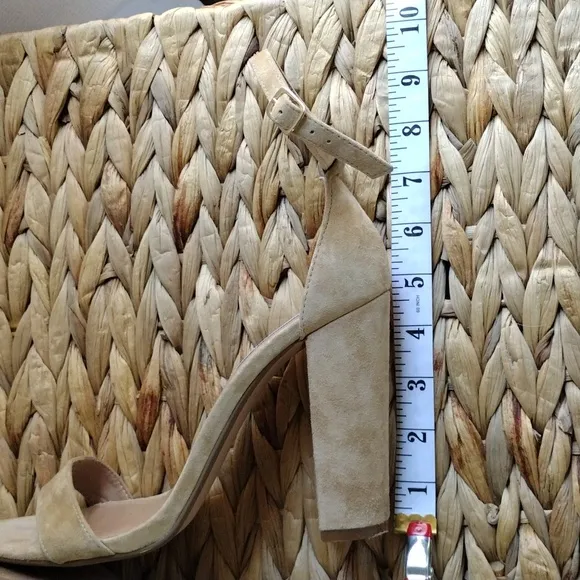 Steve Madden high heels suede sandals 9.5