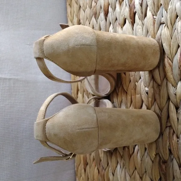 Steve Madden high heels suede sandals 9.5