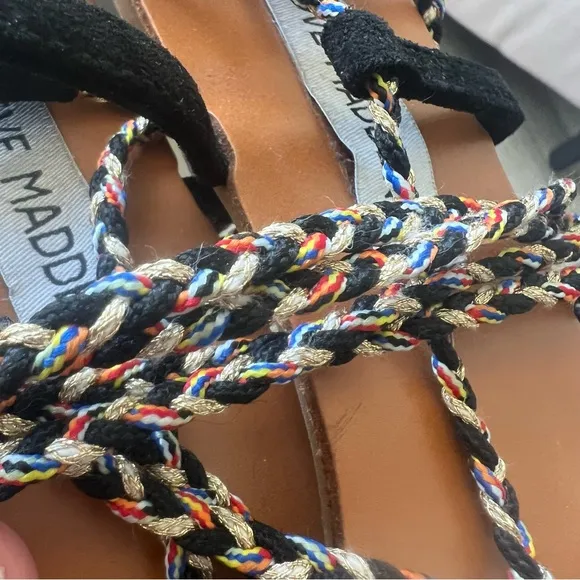 Steve Madden lace up sandals