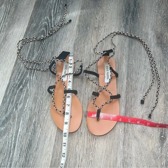 Steve Madden lace up sandals