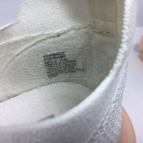 Steve Madden Popsicle sneakers Mens Size 11M White multi athletic‎ Fashion shoes