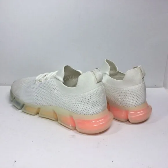 Steve Madden Popsicle sneakers Mens Size 11M White multi athletic‎ Fashion shoes