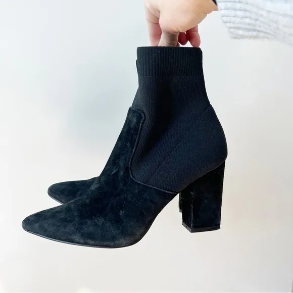 Steve Madden Reece Sock Booties Boots