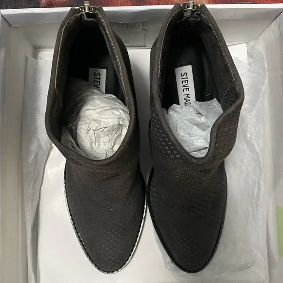 Steve Madden Rumble Perforated Bootie
