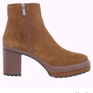 Steve Madden Shaniya Brown Chestnut Suede Ankle Western Boots Booties Si…