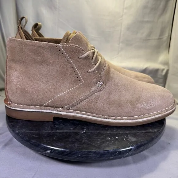 Steve Madden SYRIO Brown Suede Ankle Boots Mens Size 10M US