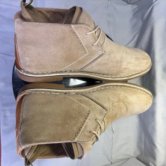 Steve Madden SYRIO Brown Suede Ankle Boots Mens Size 10M US