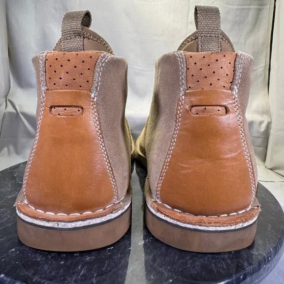 Steve Madden SYRIO Brown Suede Ankle Boots Mens Size 10M US