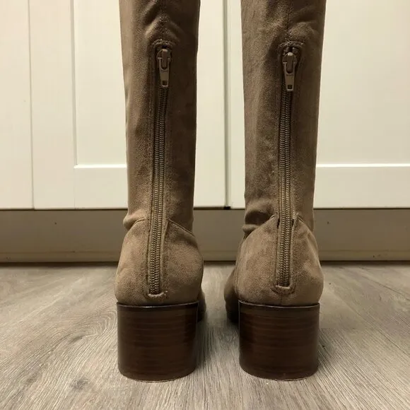 Steve Madden Women's Size 8.5 Gabbie Over the Knee Boots Thigh High Suede Shoes