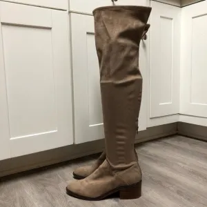 Steve Madden Women's Size 8.5 Gabbie Over the Knee Boots Thigh High Suede Shoes