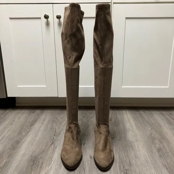 Steve Madden Women's Size 8.5 Gabbie Over the Knee Boots Thigh High Suede Shoes