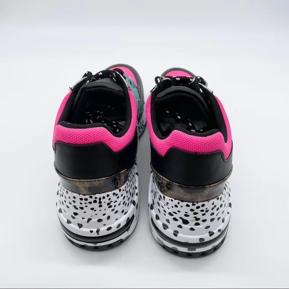 Steve Maddens Cliff Bright Multicolored Pink Blue Gray Sneakers