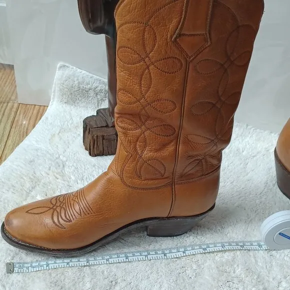 Stewart Boot handmade leather western,cowboy,boho
