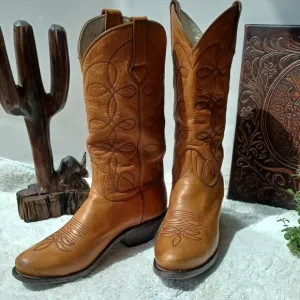 Stewart Boot handmade leather western,cowboy,boho