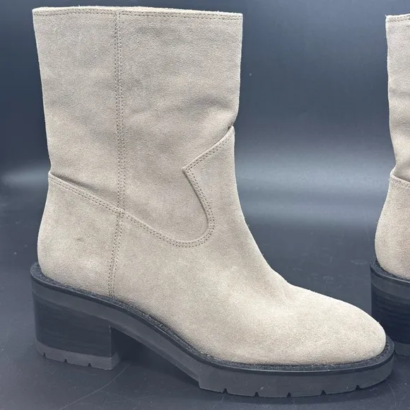 STUART WEITZMAN Boulevard Suede Ankle Boots SZ5