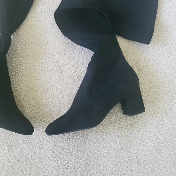 Stuart Weitzman - Genna 60 Suede Over-the-Knee City Boot sz 8.5