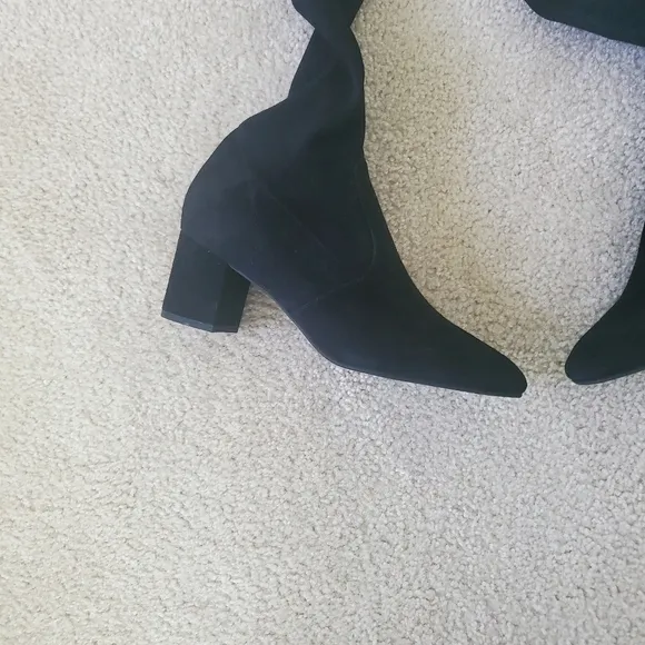 Stuart Weitzman - Genna 60 Suede Over-the-Knee City Boot sz 8.5