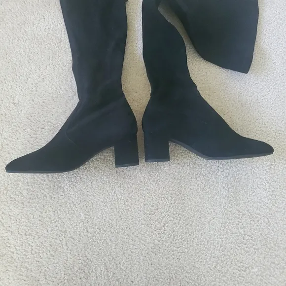Stuart Weitzman - Genna 60 Suede Over-the-Knee City Boot sz 8.5