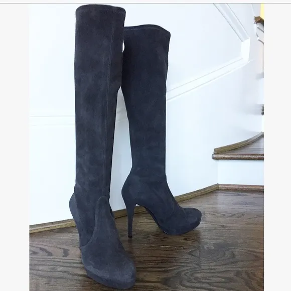 Stuart Weitzman GIVEITUP Platform High Heel Boots