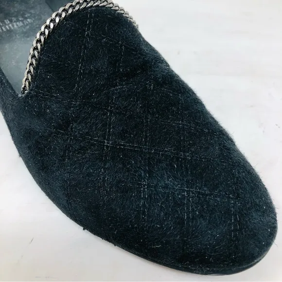 Stuart Weitzman Hallmark Quilted Suede Loafers