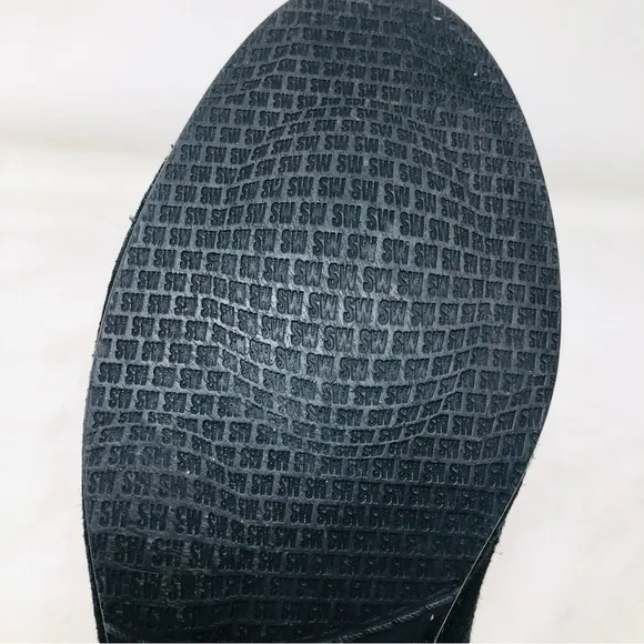 Stuart Weitzman Hallmark Quilted Suede Loafers