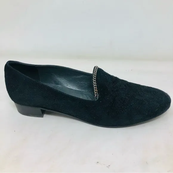 Stuart Weitzman Hallmark Quilted Suede Loafers