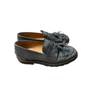 Stuart Weitzman Leather Loafers with Tassal size 8