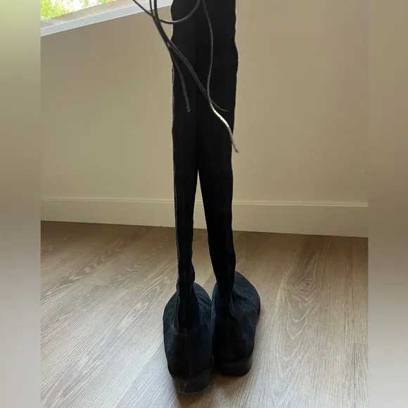 Stuart Weitzman Lowland Suede Thigh-High Boots sz 8