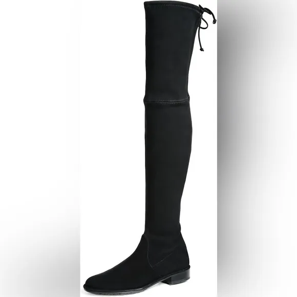 Stuart Weitzman Lowland Women's Black Over-the-Knee Boots. Worn once.