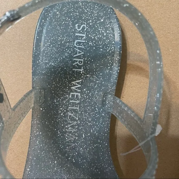 Stuart Weitzman Millie Jelly Flat Sandals NEW​​​