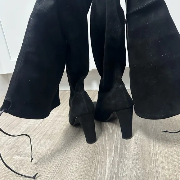 Stuart Weitzman Over the Knee Suede Boots sz 9