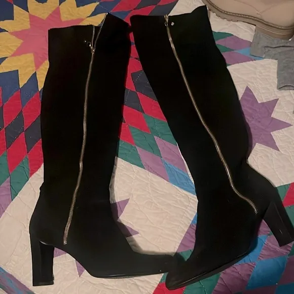 Stuart Weitzman Suede Over-The-Knee Boots Size 10
