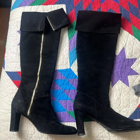 Stuart Weitzman Suede Over-The-Knee Boots Size 10