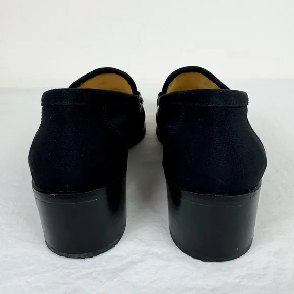 Stuart Weitzman Vintage Black and Brown Loafers