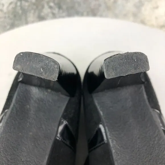 Stuart Weitzman Women's Size 7M Black Bluff Suede High Heel Booties Pumps SPAIN