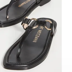 Stuart WeitzmanLalita Flat Sandals size 36.5