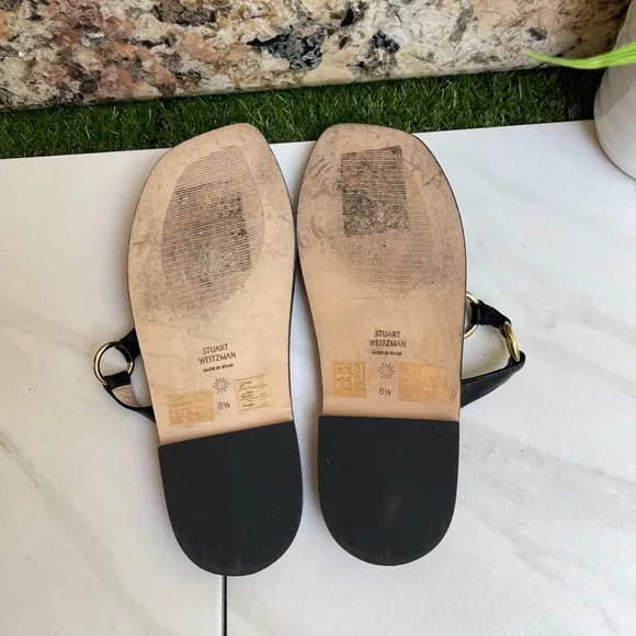 Stuart WeitzmanLalita Flat Sandals size 36.5