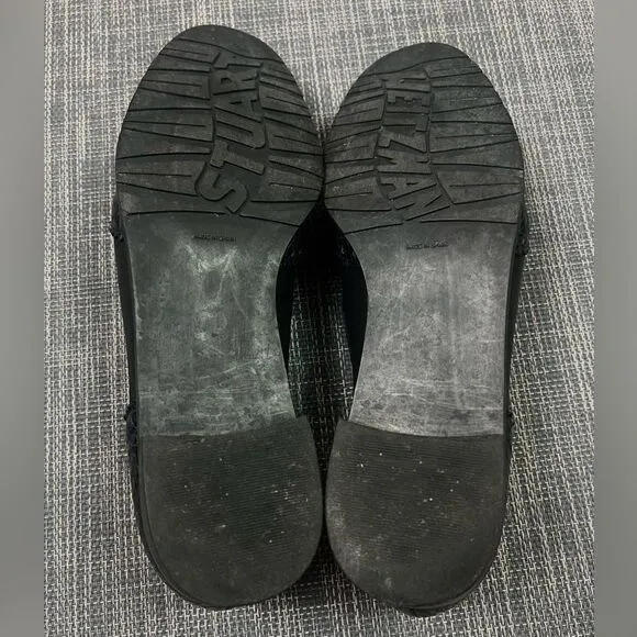 Stuart Weitzman Black Leather Loafers