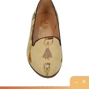 Stubbs &amp; Wootton Embroidered Loafers – Size 5.5