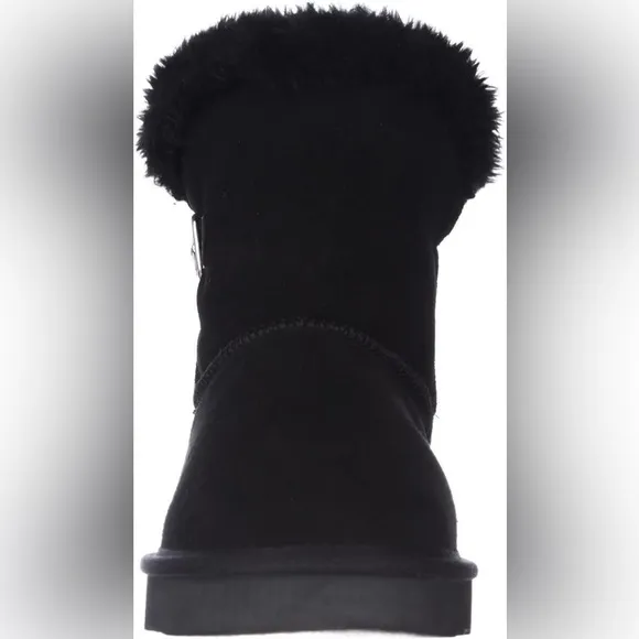 Style &amp; Co. Womens TINY2 Suede Boots - Black - Size 9 - New in Box