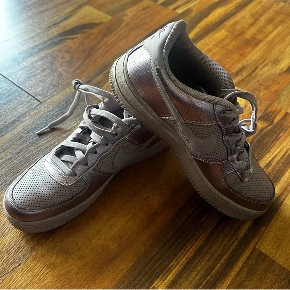 Stylish Gray and Brown Sneakers