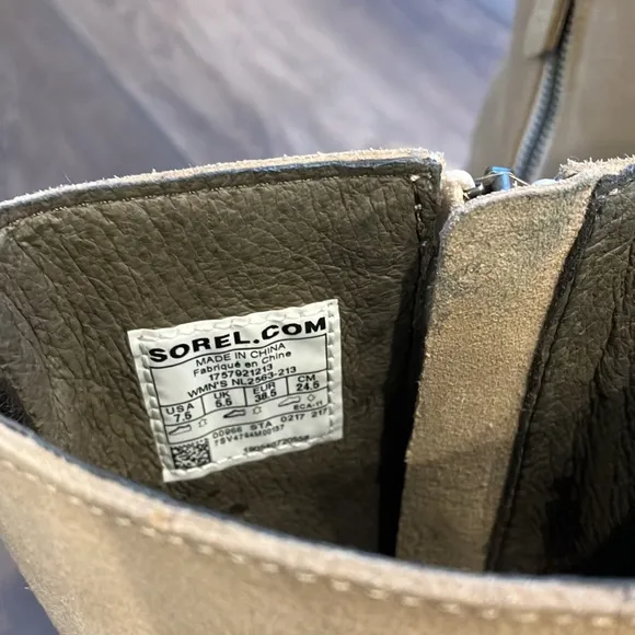 Suede Sorel Wedge Boots