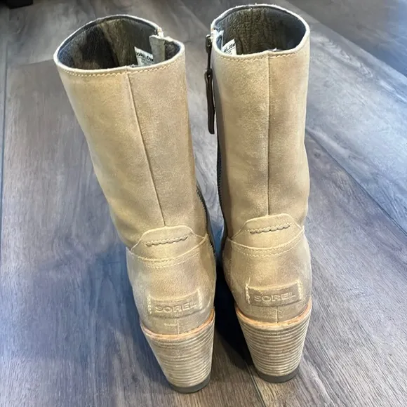 Suede Sorel Wedge Boots
