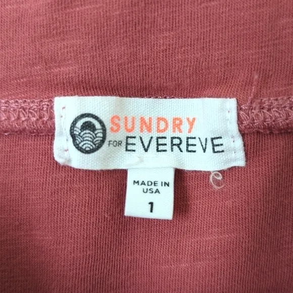 Sundry for Evereve Soleil High Waisted Ruched Soft Bodycon Mini Skirt Pink 1