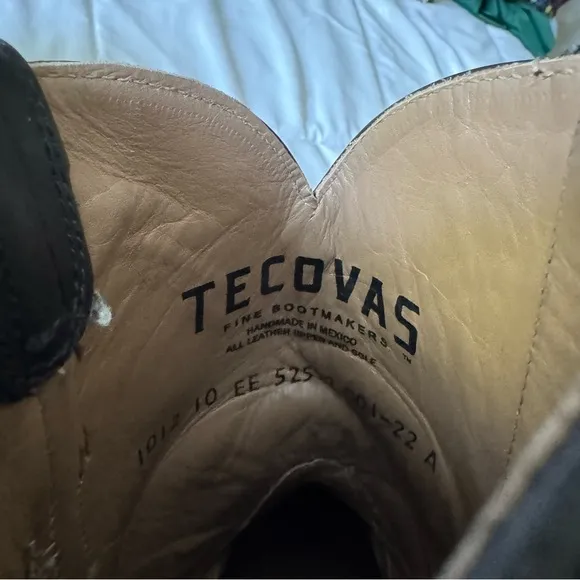 Tecovas Dean Cowboy Boots - Midnight Black