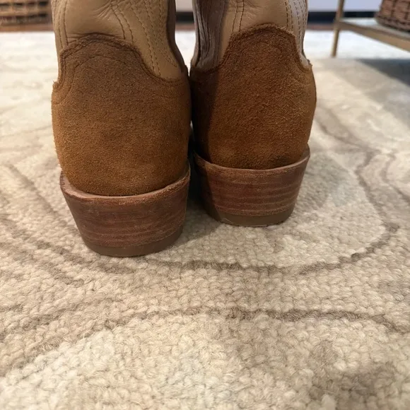 Tecovas Prescott Boots Sandstone Suede