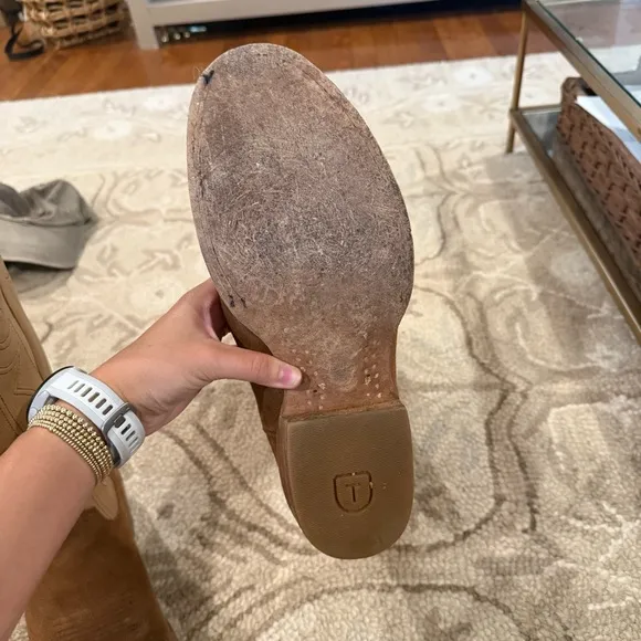 Tecovas Prescott Boots Sandstone Suede