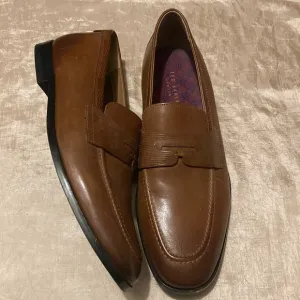 Ted Baker Adlerrc Debossed Leather Saddle Loafer