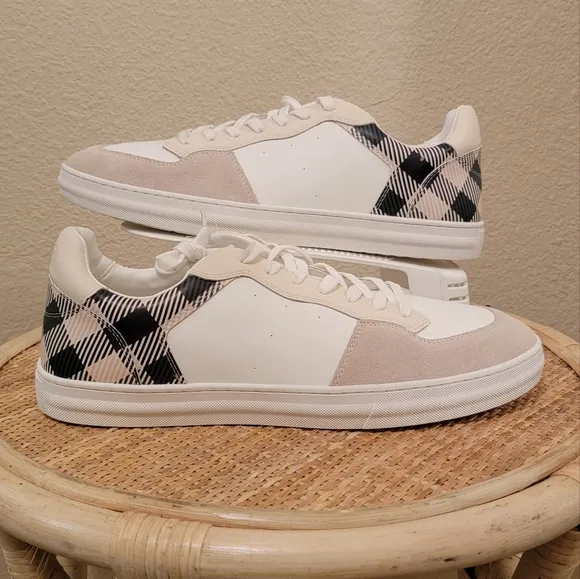 TED BAKER HOUSE CHECK SNEAKERS