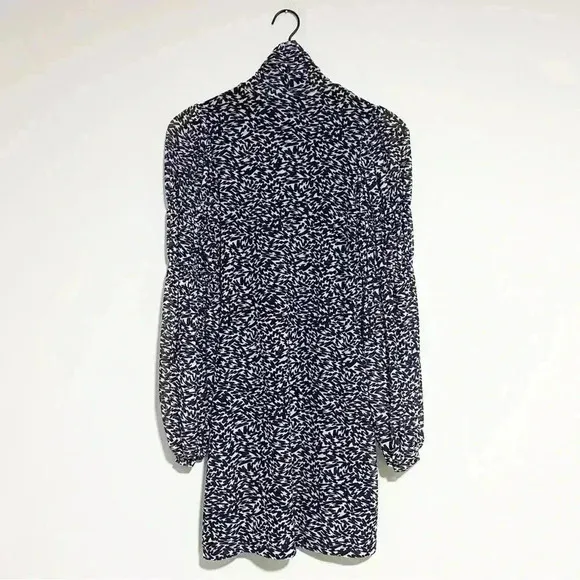 Ted Baker London Granett High Neck Printed Mini Dress Size 1